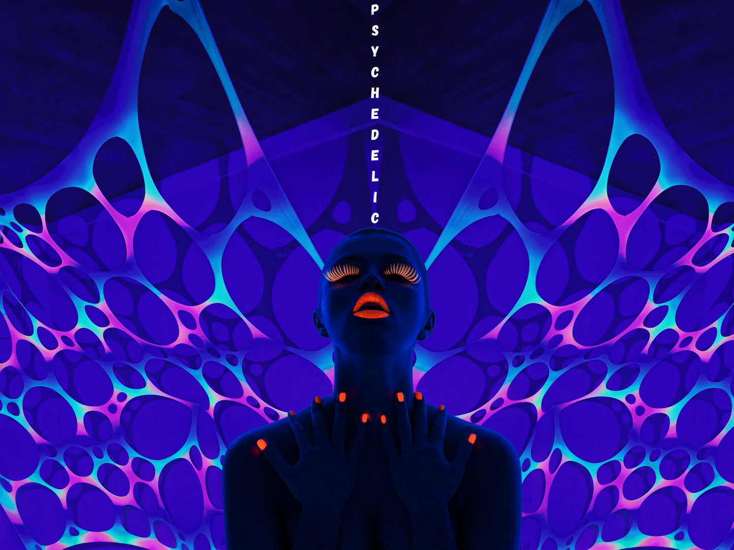 UV Rainbow stretch event tapestry