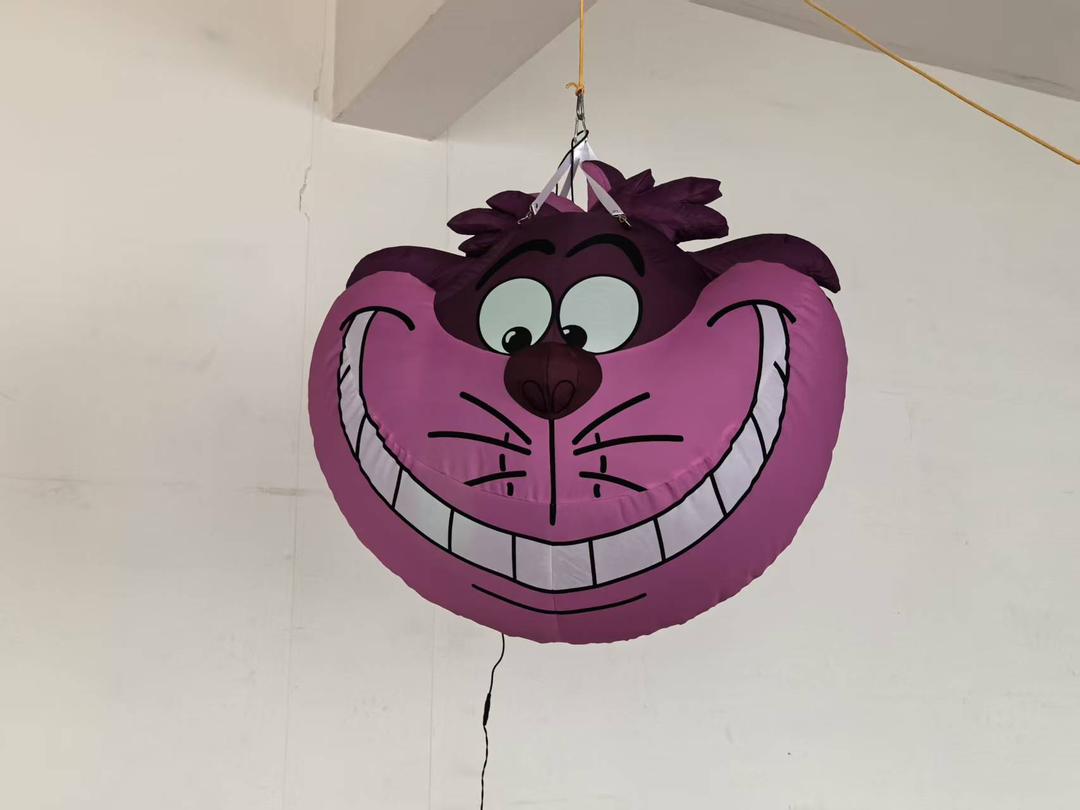 LED Cheshire cat event ceiling hanging decoration
