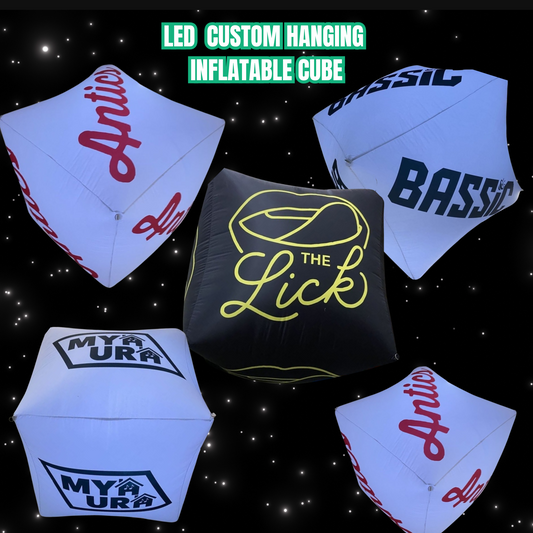 LED Custom Cube event ceiling hanging decoration