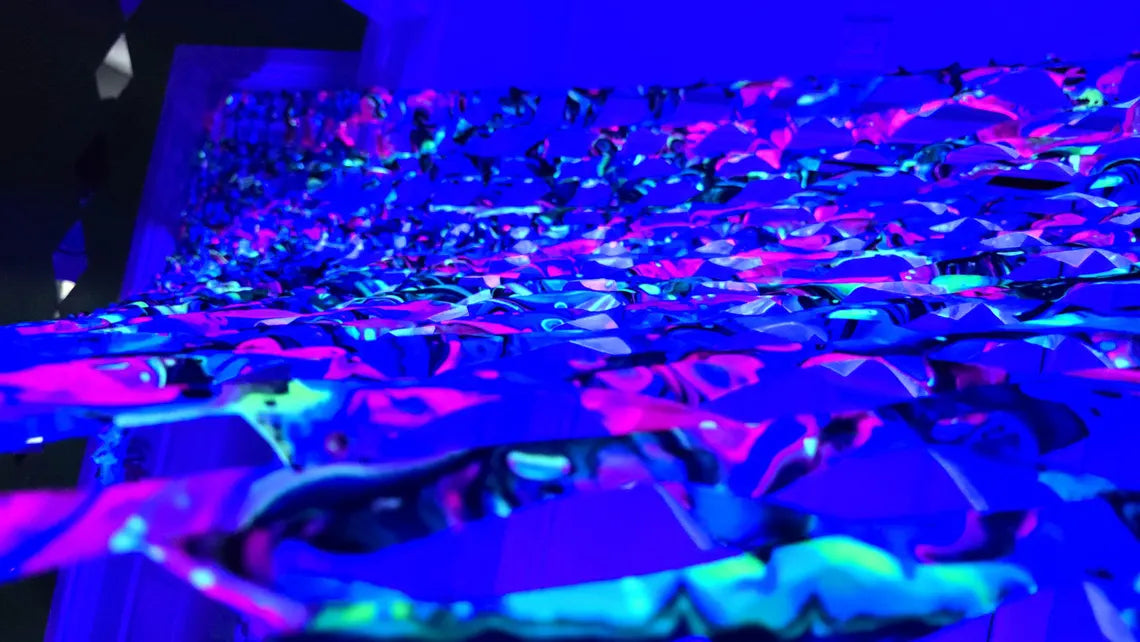 Uv acid bath Stretch Camo Netting Decoration