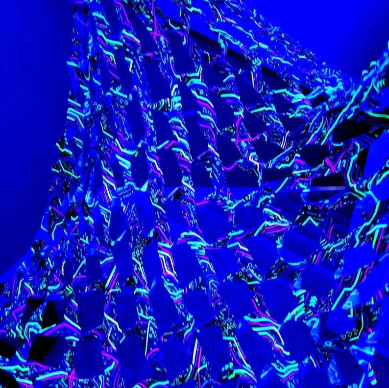 uv stretch decor camo netting