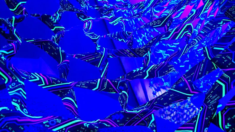 Uv Cortex Stretch Camo Netting Decoration