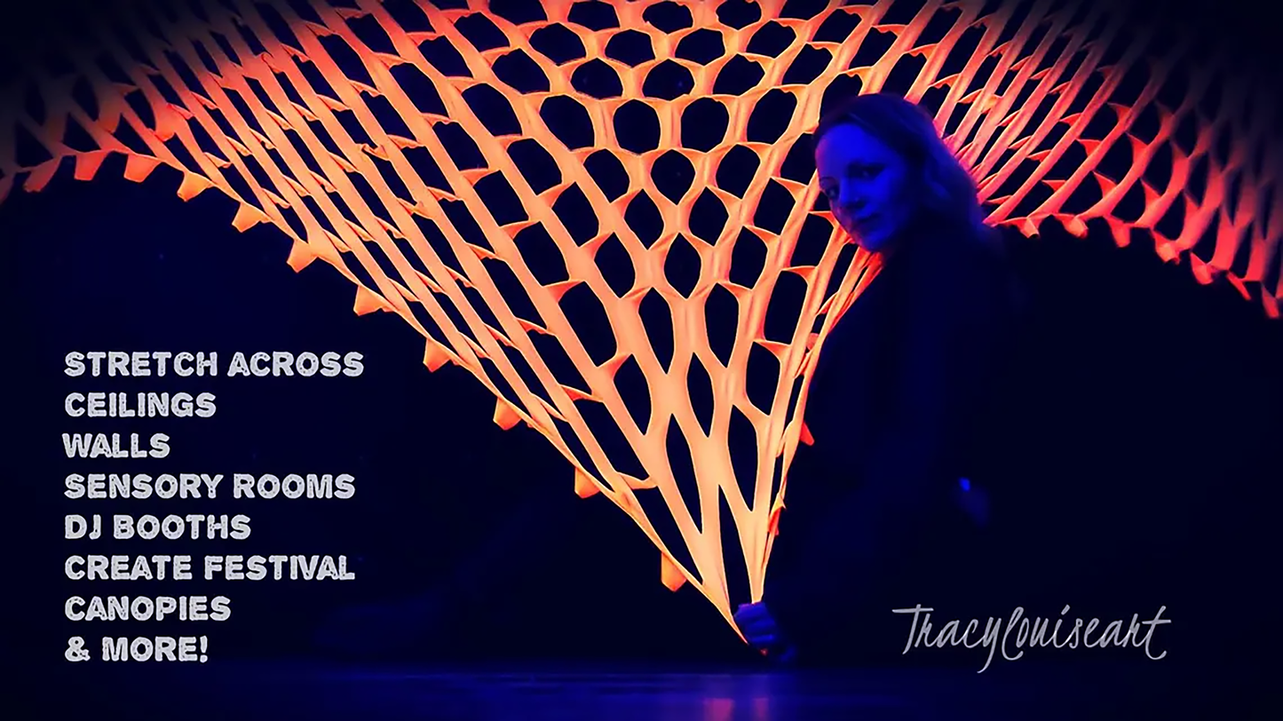 3 pk Uv Camo Netting Tapestry