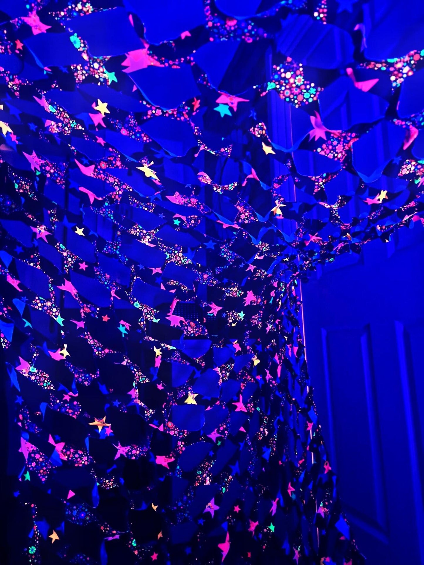 uv star camo netting event decor