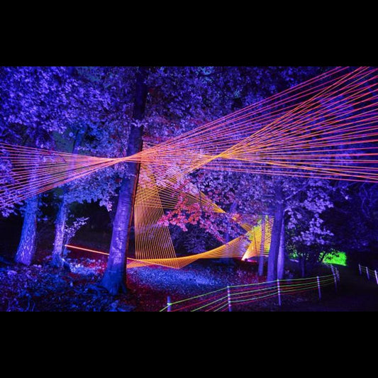 UV Party decor on a budget