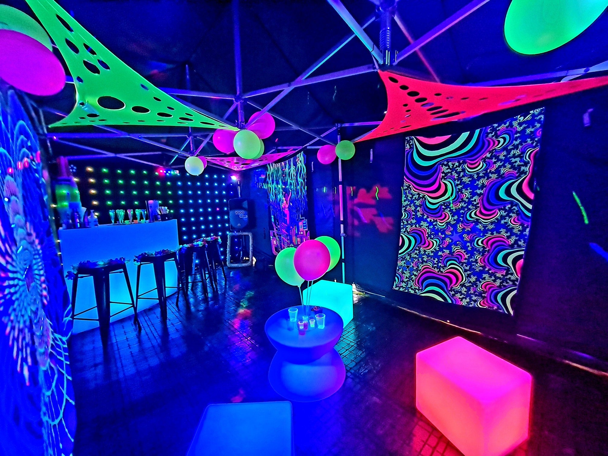 Rave Party Tent Hire Telford | Marquee Hire & Event Tents – Lay-z-days ...