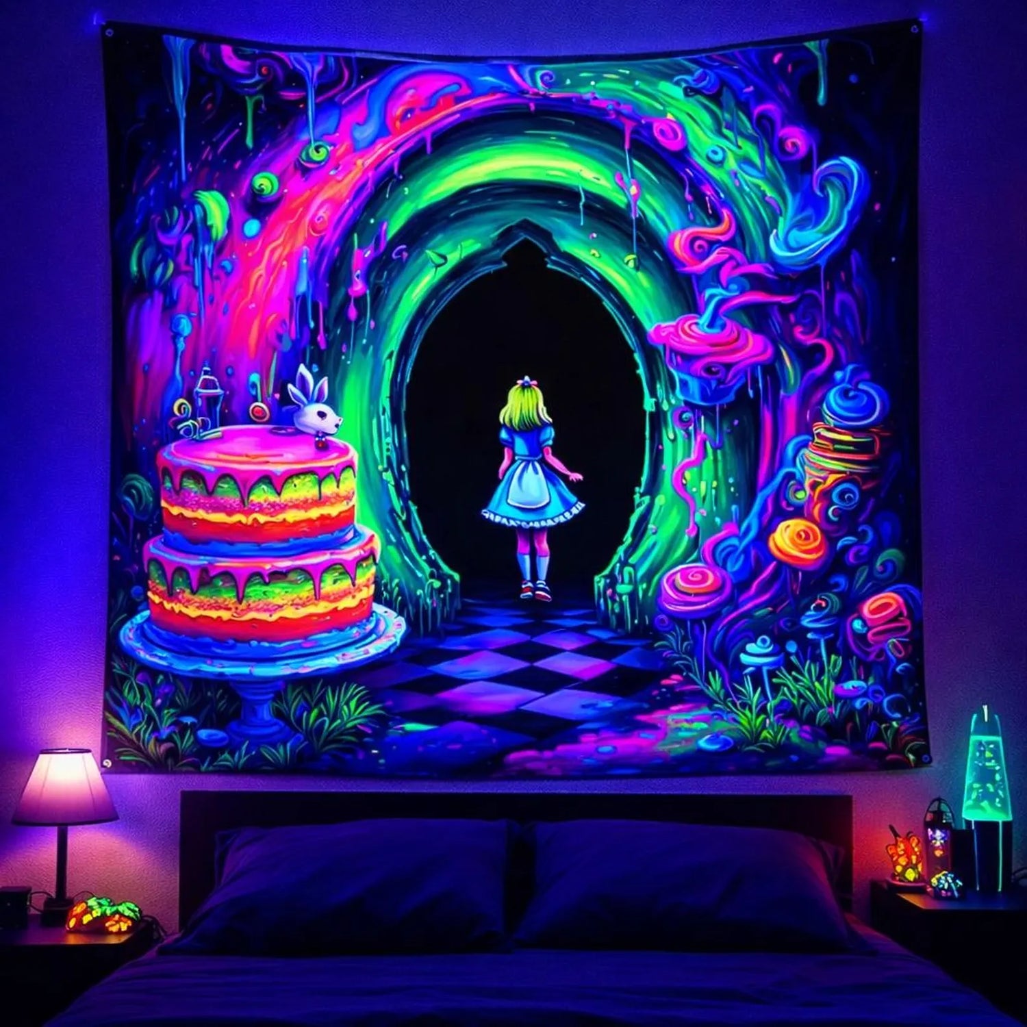 uv wonderland decorations