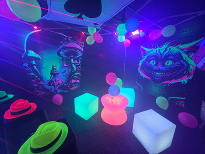 UV Wonderland Party Tent Hire 3x4.5