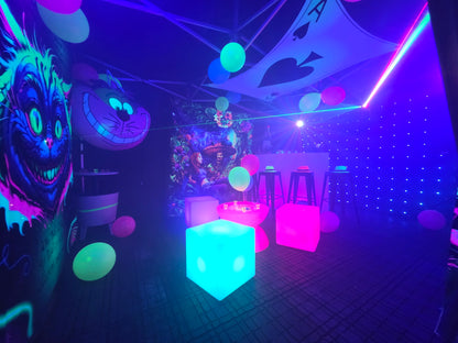 UV Wonderland Party Tent Hire 3x4.5