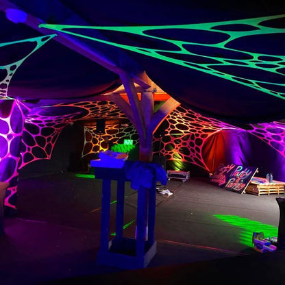 UV Lets Glow Webbing Decoration Package