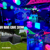 UV Rave Cave Party Tent Hire 3x9m