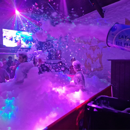 Foam party For nightclubs in the UK