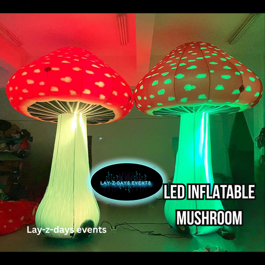 led inflatable Giant mushroom