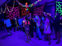 uv party decorations stretch decor