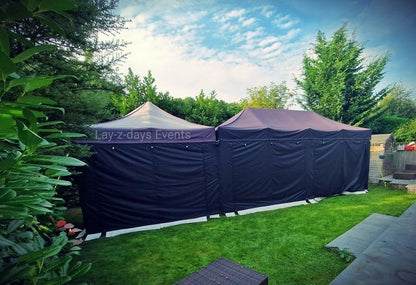 UV Trippy Rave Party Tent Hire 9x4.5m