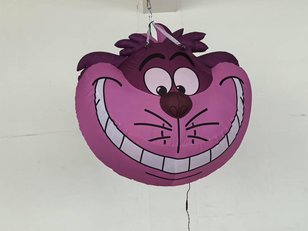 LED Cheshire cat event ceiling hanging decoration