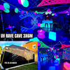 UV Rave cave party tent hire Shropshire