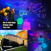 Non Uv Gold Happy Birthday Party Tent Hire 3x6m