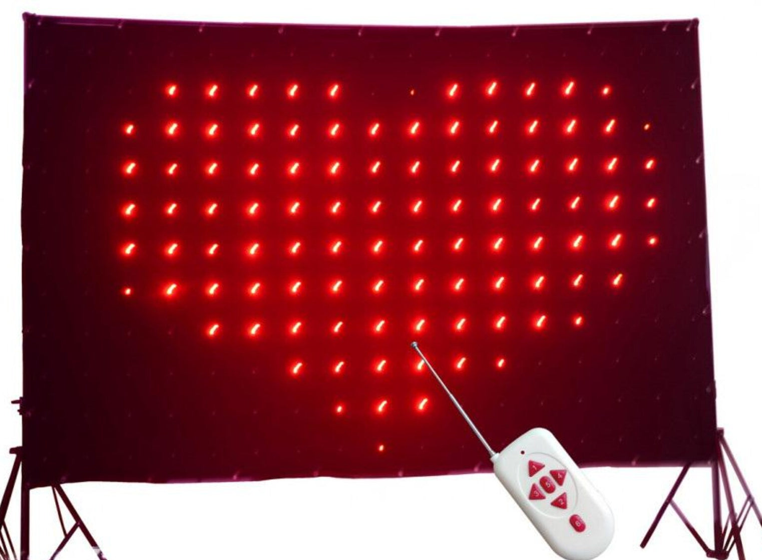 Led motion vision wall star cloth