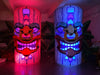  led party inflatable tiki hawaii event neon glow in the dark decorations