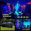 UV Glow Halloween Day Of The Dead  Party Tent Hire 6x4.5m