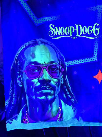 Uv Back to the 90s glow in the dark tapestry