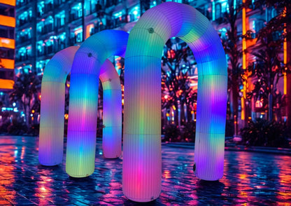led inflatable Giant arch