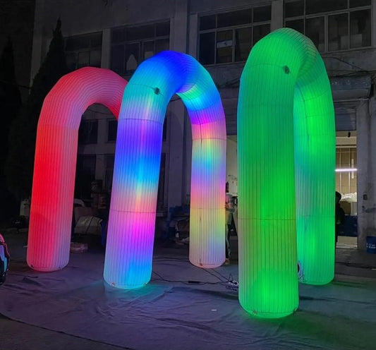 led inflatable Giant arch
