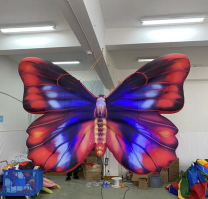 led inflatable Giant Butterfly event decor