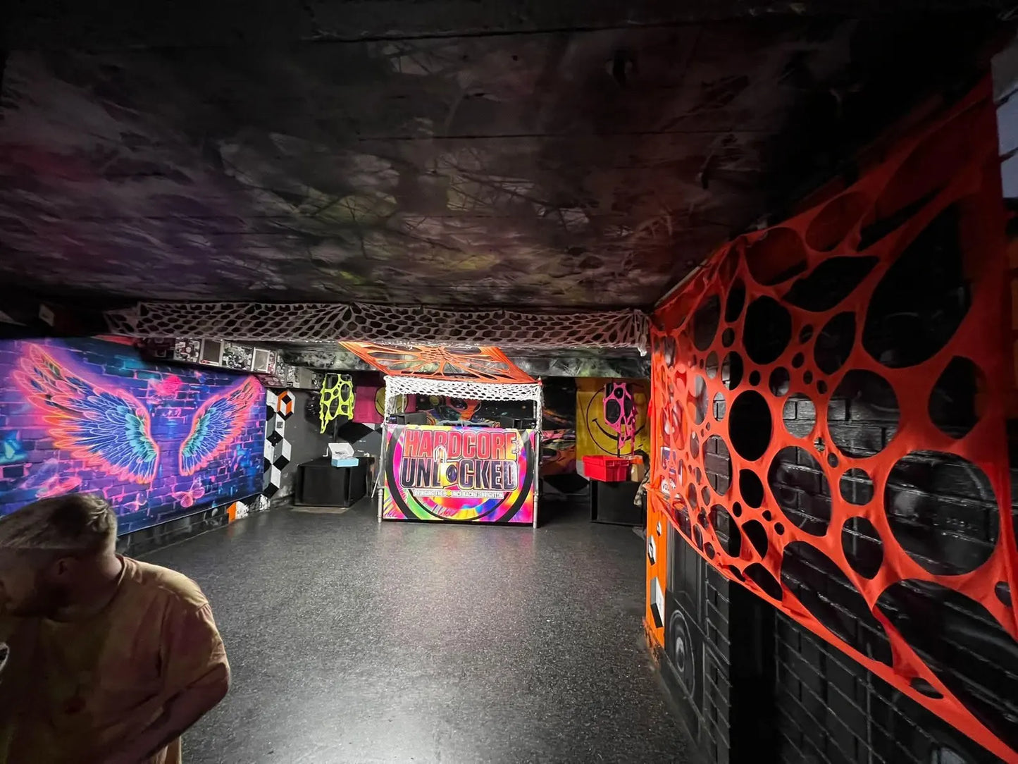 Uv Decor Neon Stretch Webbing x4 pack