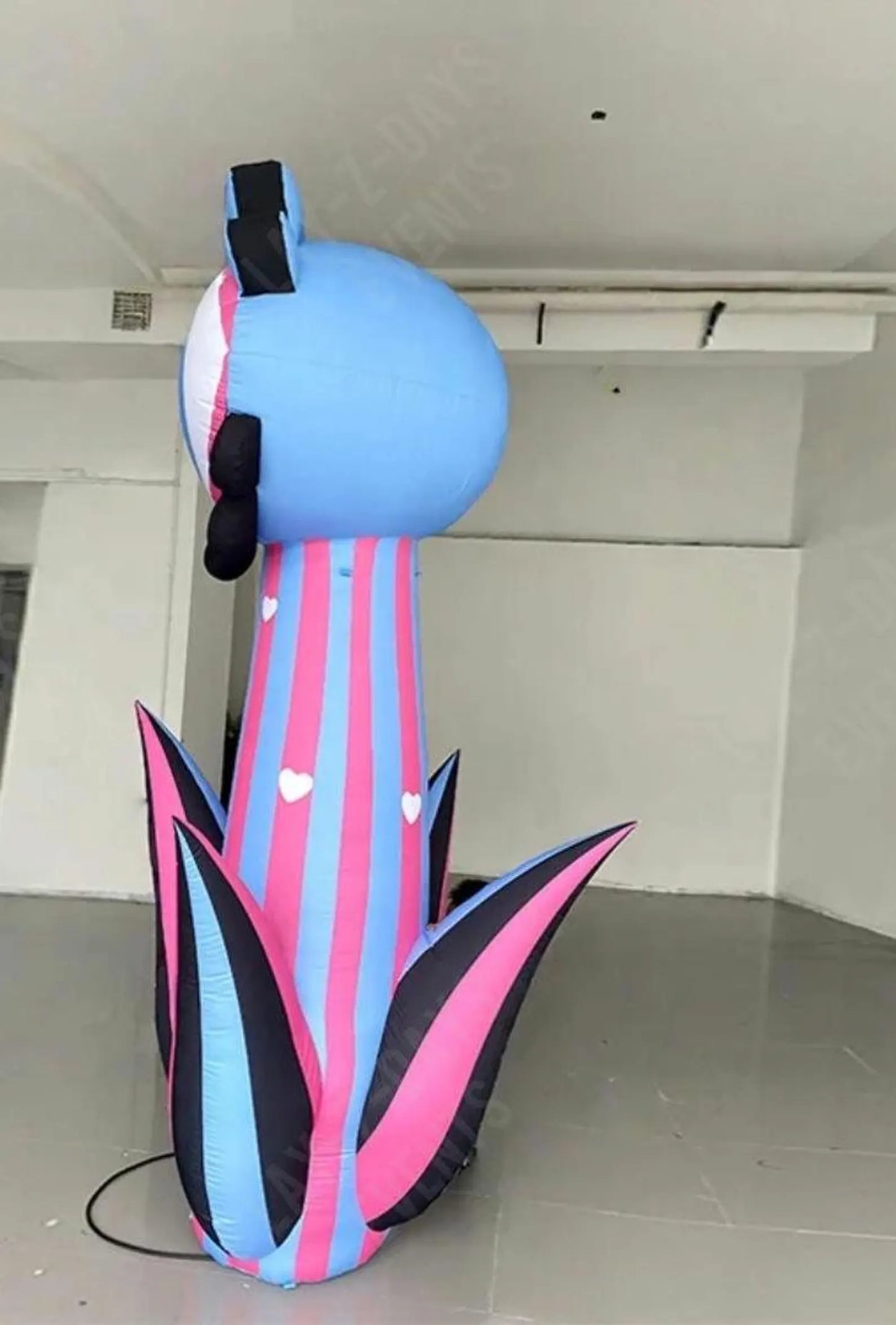 Giant Led inflatable eyeball flower decoration