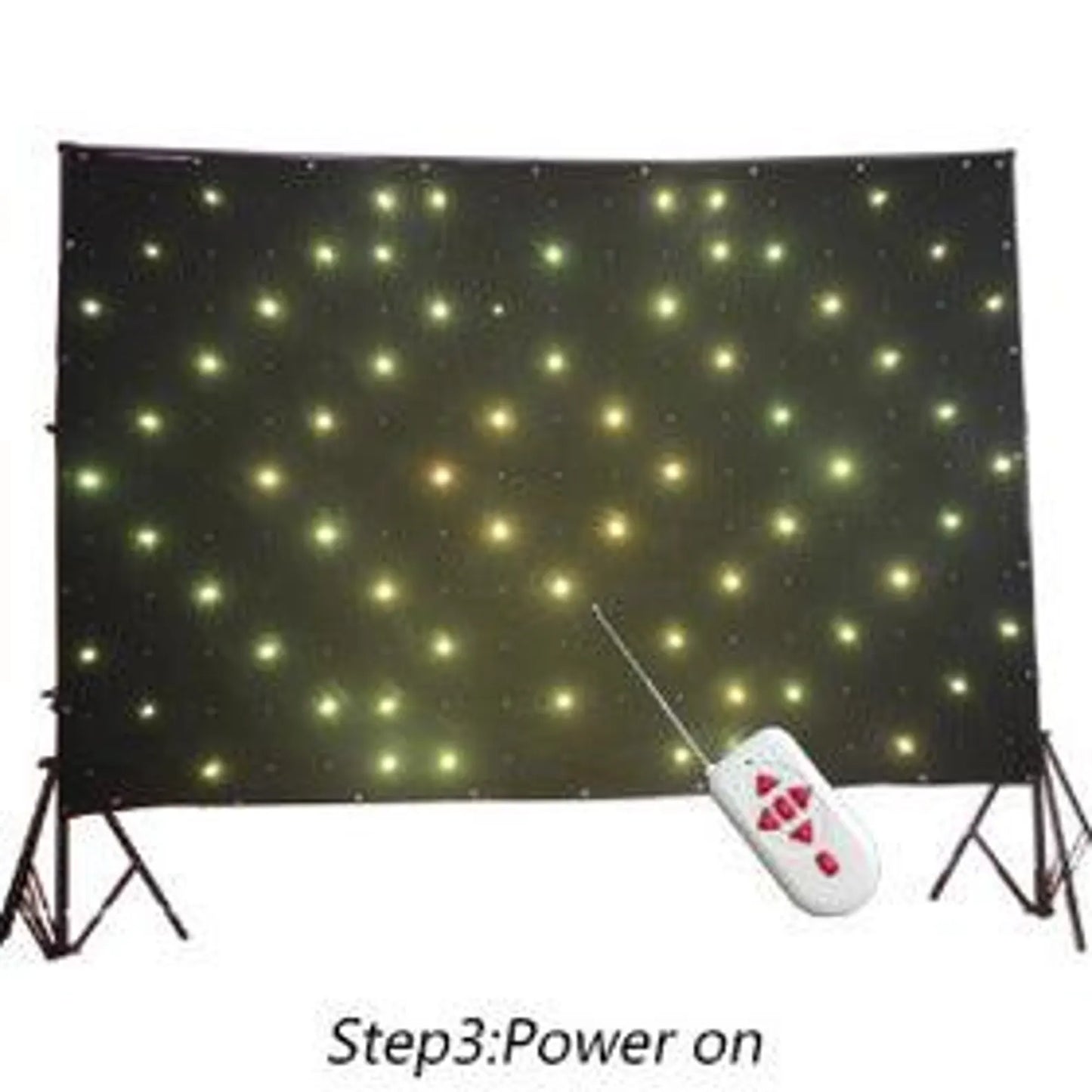 2X5 metre LED Motion Vision cloth - 18cm pixel pitch