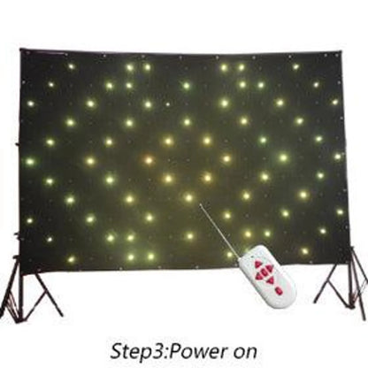 2X5 metre LED Motion Vision cloth - 18cm pixel pitch