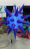 Giant Led inflatable spiky ceiling decoration