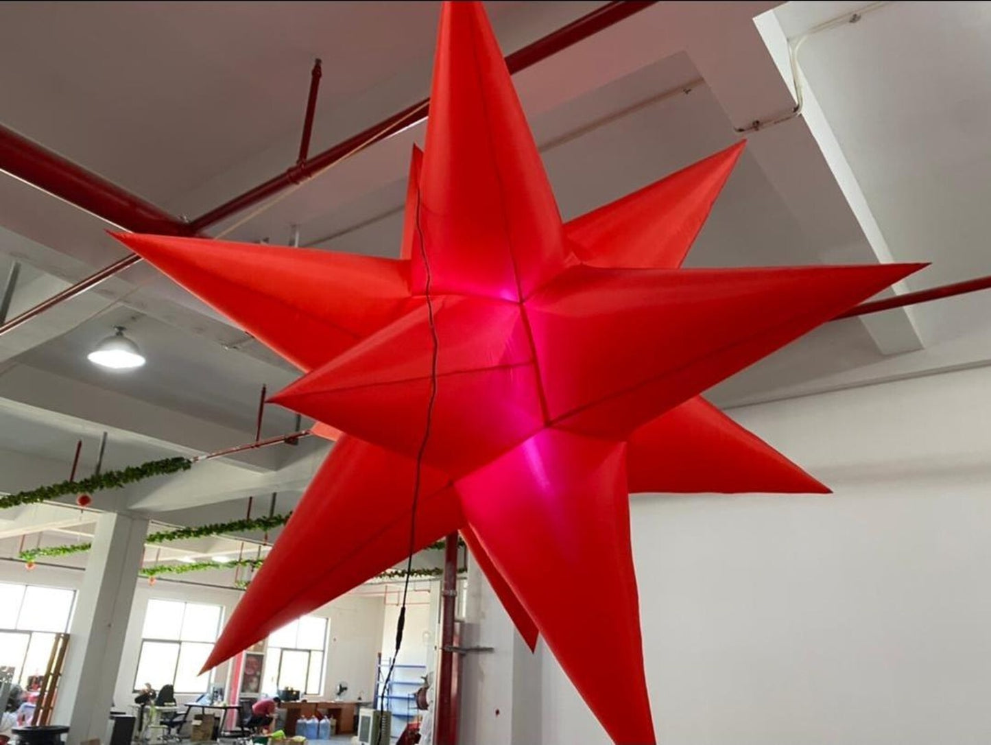 Led Giant inflatable Star event decor