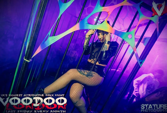 UV Rainbow stretch event tapestry