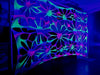 UV Rainbow Daisy flower stretchy wall/ ceiling hanging