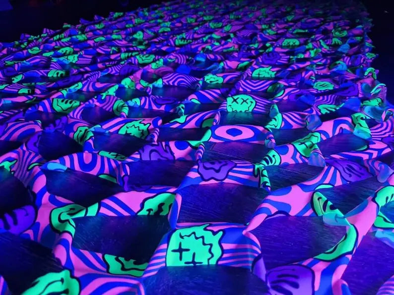 UV Happy Rave Camo netting
