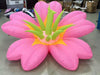 LED giant inflatable flower decoration by Lay-z-days Event's™, bright colorful LED inflatable flowers for event decor.