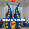 LED inflatable giant tentacle decoration by Lay-z-days Event's™, perfect for party decor, featuring bright, striking tentacle design.