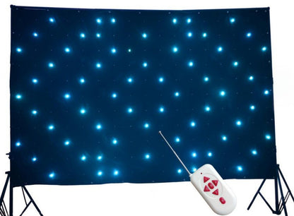 led motion vision wall star cloth for events and djs