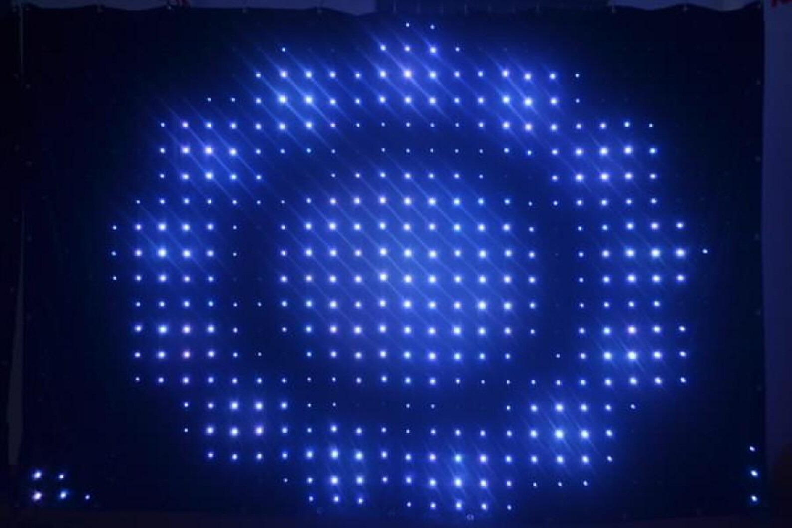 led dj star cloth, led backdrop