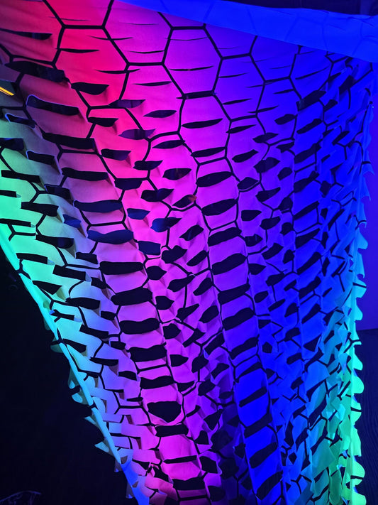 uv honeycomb stretch camo netting