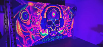 Uv Injected With Techno tapestry