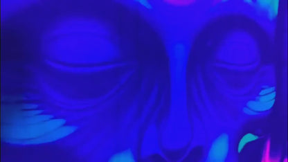 Uv Alien Mantra Giant tapestry