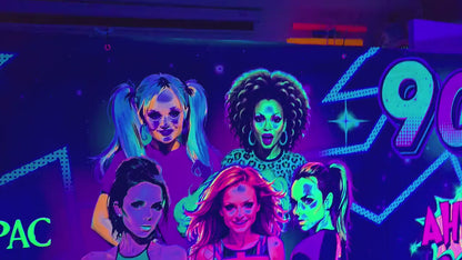 Uv Back to the 90s tapestry