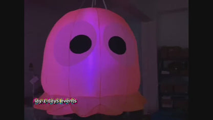 led inflatable pac man ghost gang decoration