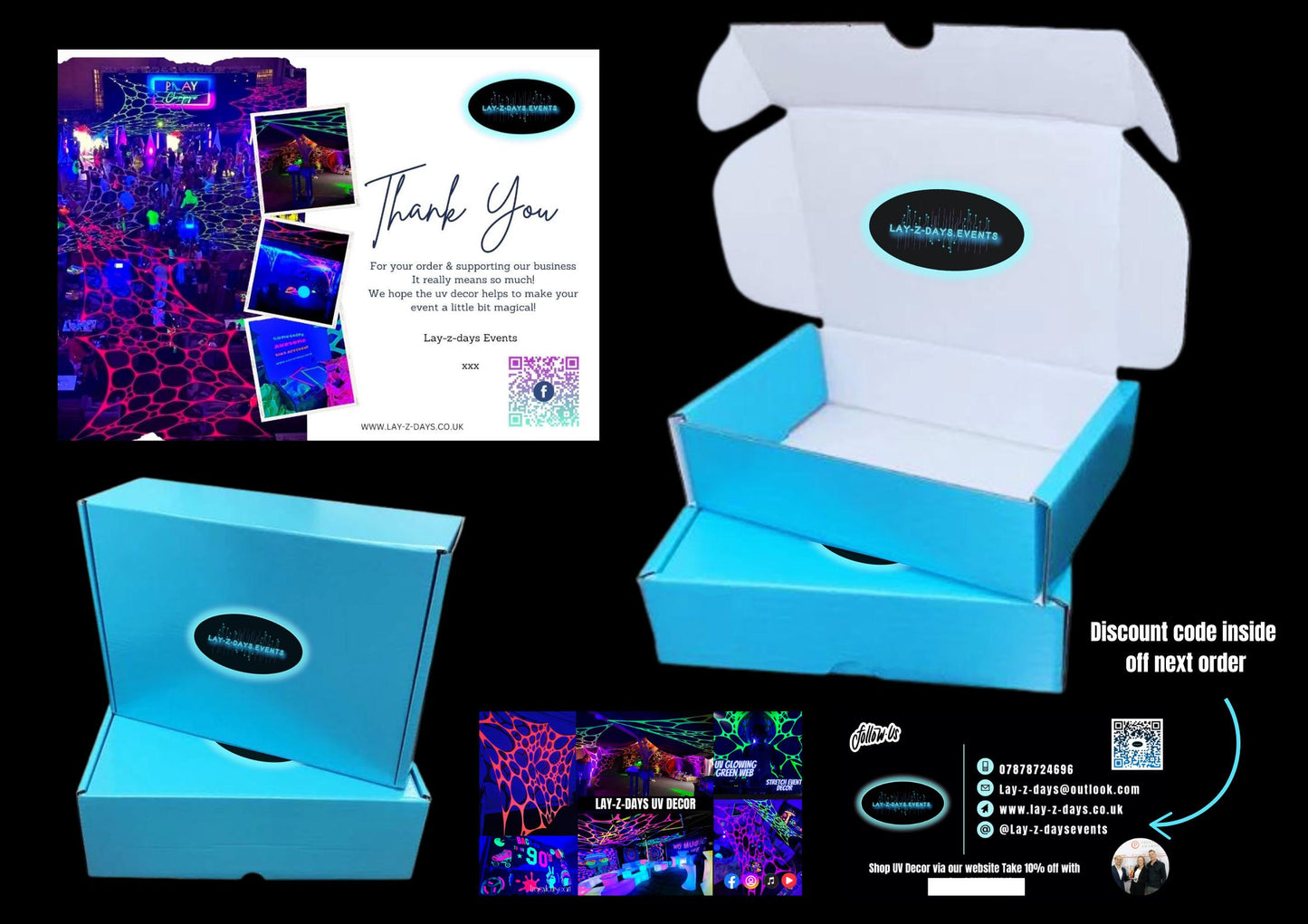 Uv Back to the 90s glow in the dark tapestry