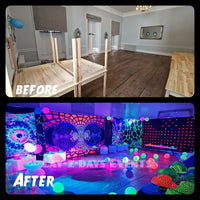 Complete Transformation - UV Décor - Lay-z-days Event's™Complete Transformation - UV Décor