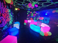 UV Back to the 90s Retro Party Tent Décor Theme Hire
